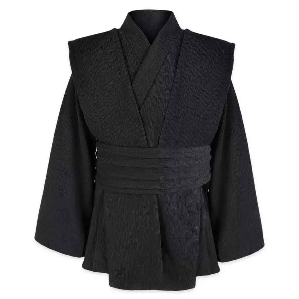 Disney Star Wars Galaxy's Edge Jedi Tunic Black Cosplay Adult S/M